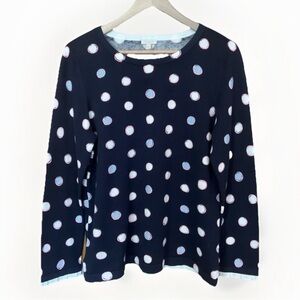 Talbots Polka Dot Sweater